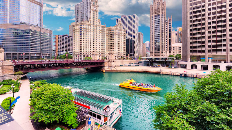 O que fazer no verão em Chicago: Chicago River