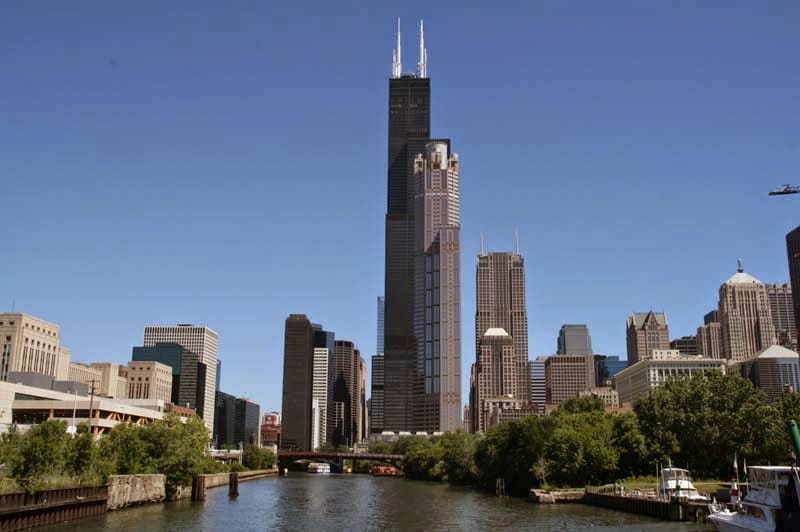 Skydeck em Chicago: região da Willis Tower
