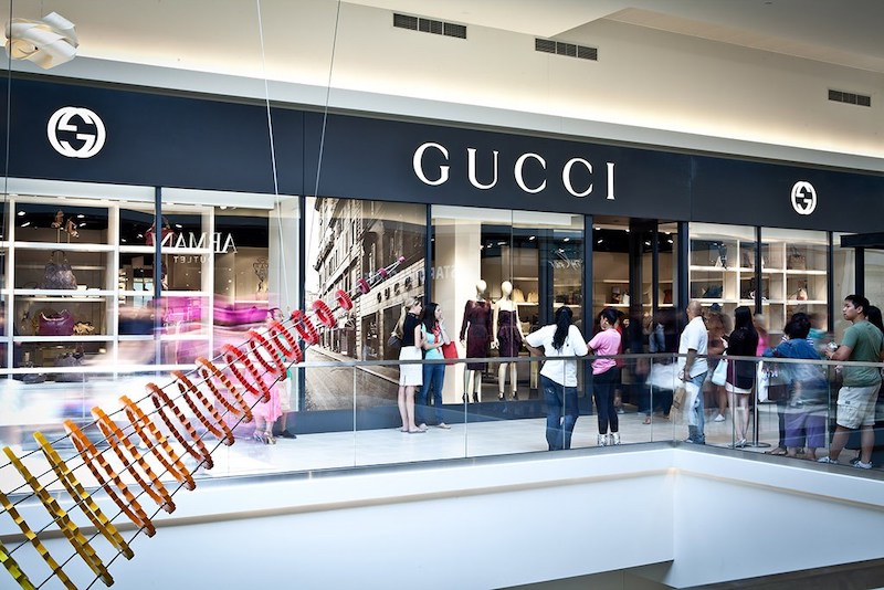 Loja da Gucci no Fashion Outlets of Chicago