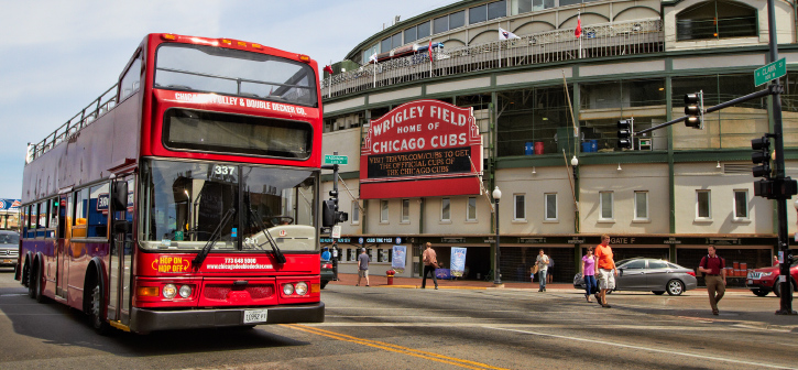 Ônibus turístico Chicago Trolley & Double Decker Co.
