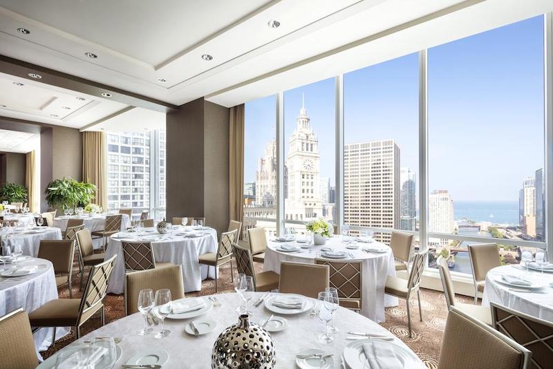 Restaurante do hotel Trump International em Chicago