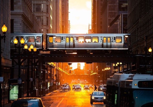 Transporte público em Chicago