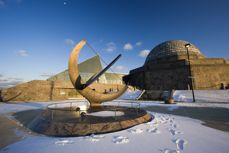 O que fazer no inverno em Chicago: Adler Planetarium