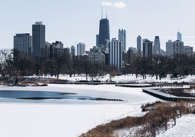 Quando neva em Chicago