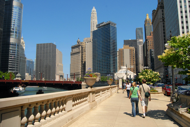 O que fazer no verão em Chicago: Chicago Riverwalk