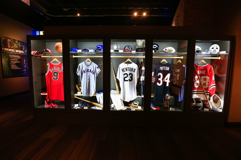 Exposição no Chicago Sports Museum