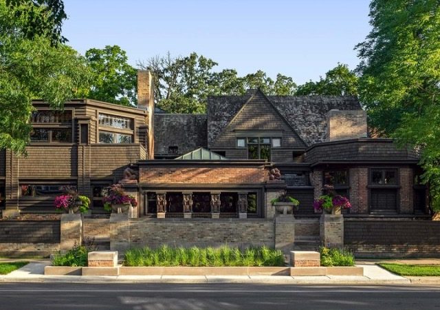 Casa e Studio de Frank Lloyd Wright em Chicago