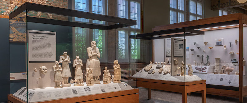 Galeria Mesopotâmia no Oriental Institute Museum of the University of Chicago
