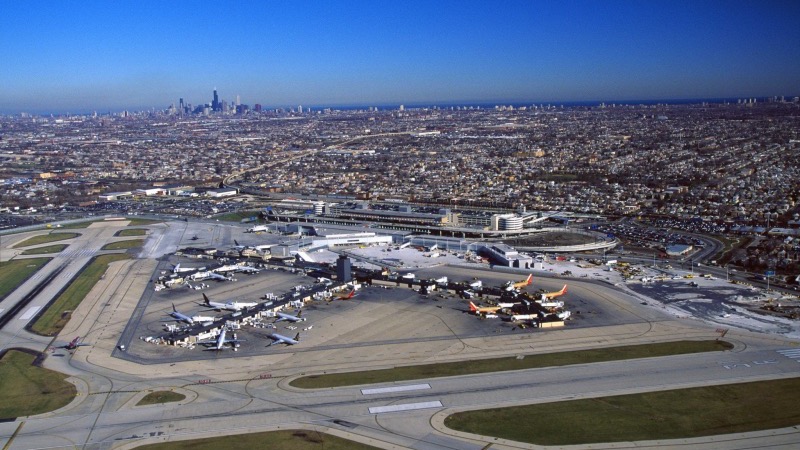 Aeroporto Internacional Midway em Chicago