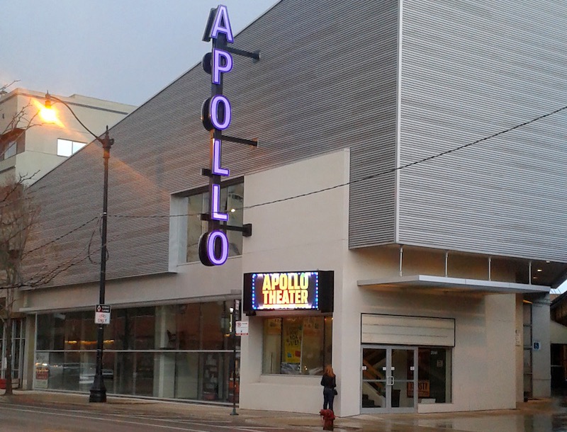 Entrada do Apollo Theater em Chicago