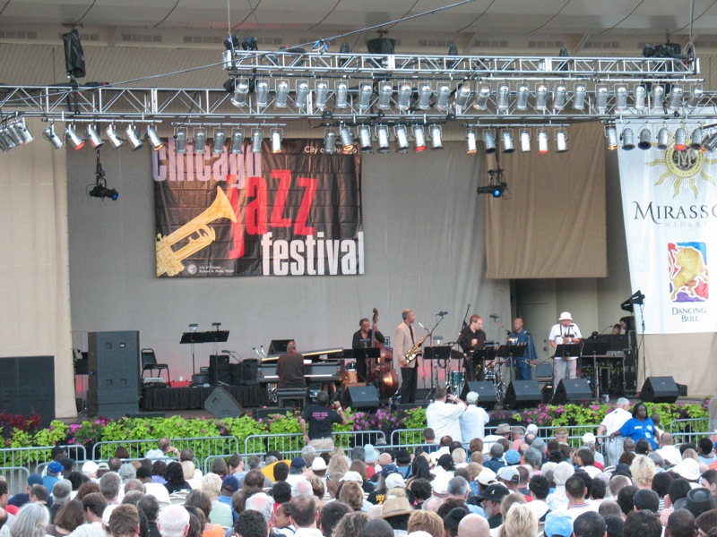 Chicago Jazz Festival no Petrillo Music Shell