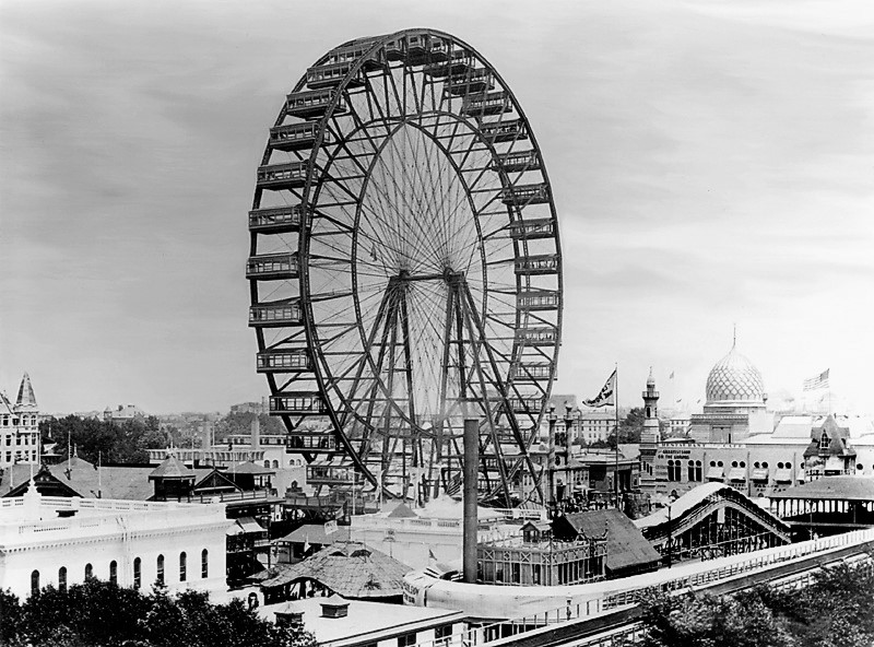 Vista da Chicago Ferris Wheel