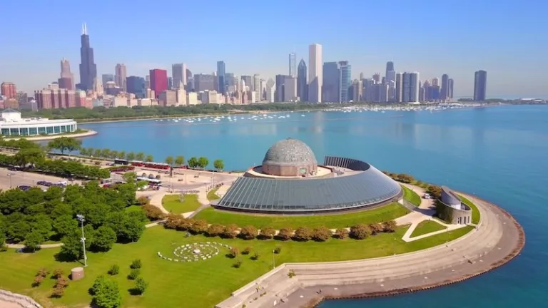 Adler Planetarium em Chicago