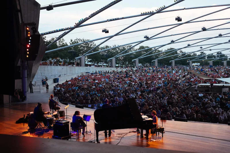 Apresentação no Chicago Jazz Festival